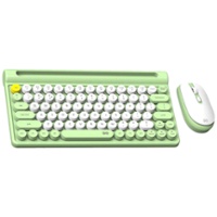 TECLADO Y MOUSE INAL. WK897 GREEN FANTECH