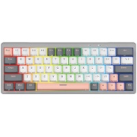 TECLADO MECANICO INAL MK912 GREY SATURN RED O BLUE SWITCH FANTECH