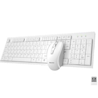 TECLADO Y MOUSE INAL MT-C4120 LITTLE WHITE MEETION